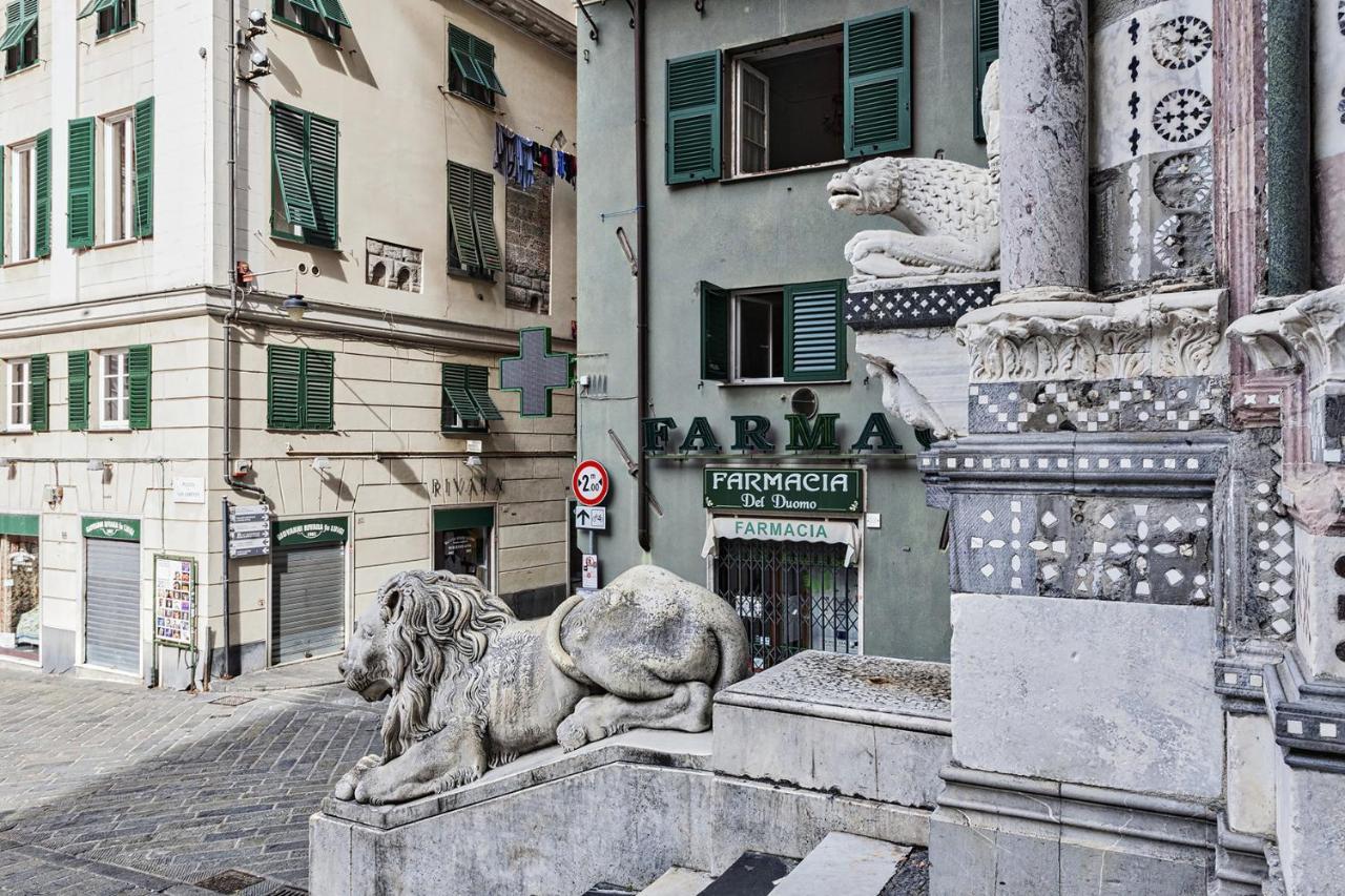 ג'נובה Appartamento Alla Cattedrale Di San Lorenzo By Wonderful Italy מראה חיצוני תמונה